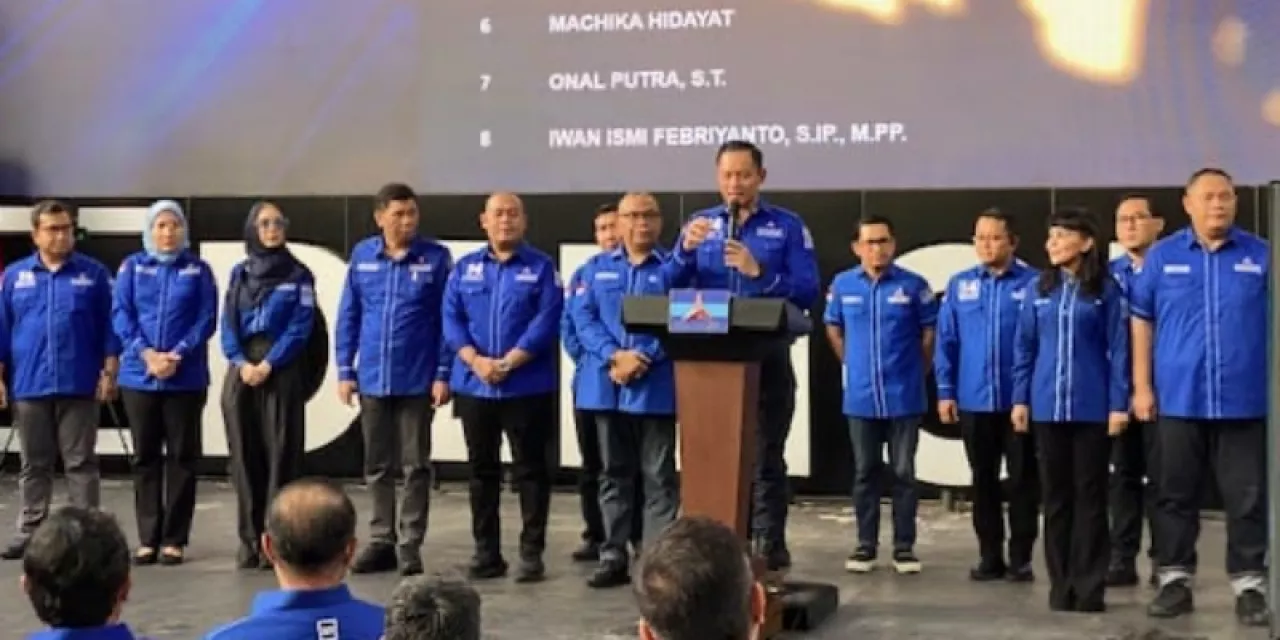AHY Susun Kepengurusan Baru Partai Demokrat Periode 2025-2030