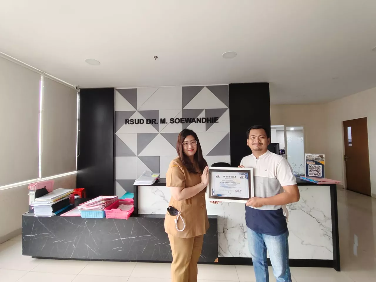 Jajaki Kemitraan ,Direktur Utama Media Informasi realita Diterima Hangat Oleh Management Rumah Sakit Dr Soewandi