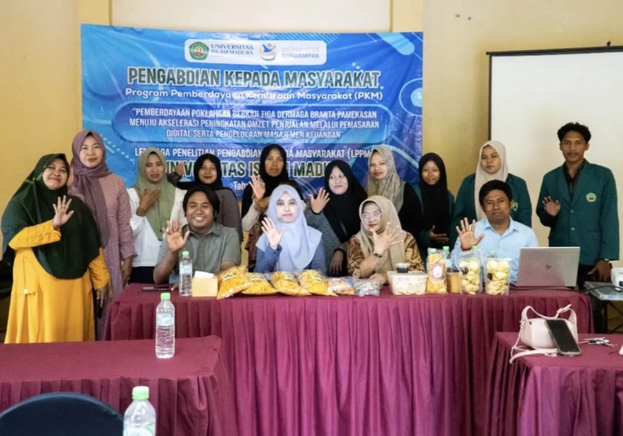 PKM Dosen UIM Dampingi Poklahsar Branta Menuju Akselerasi Omzet Penjualan