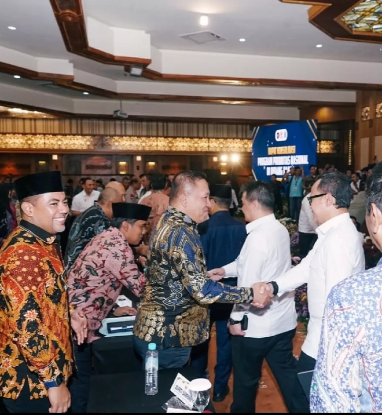 Slamet Junaidi, S.IP dan Forkopimda Hadiri Rapat Konsolidasi Program Prioritas Nasional Sektor Pangan