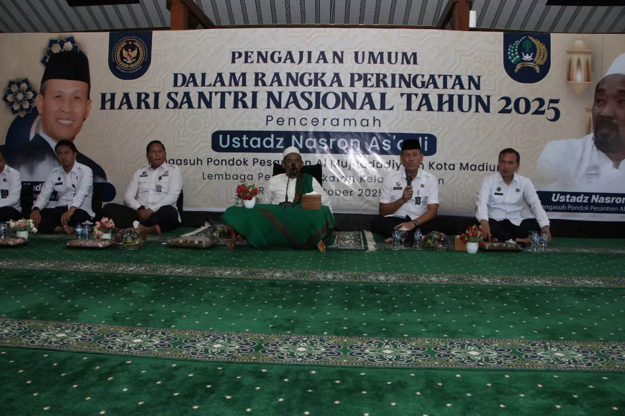 Jiwa Santri Tak Pernah Padam, Lapas I Madiun Gelar Peringatan Hari Santri Nasional dengan Penuh Makna