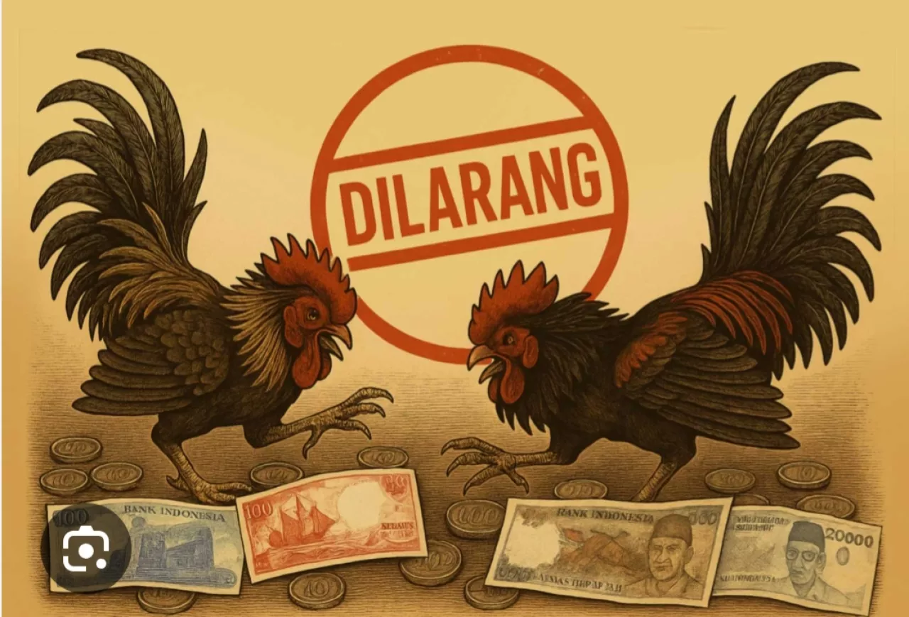 Lapor Kapolda Sabung Ayam di Desa Tegalsari Ambulu Jember, Taruhan Sampai Ratusan Juta