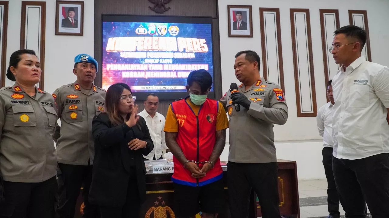 Polrestabes Surabaya Amankan Pelaku Penganiyan Berujung Maut di Ibiza Club Surabaya