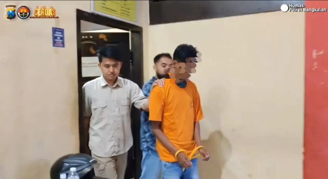 Satreskrim Polres Bangkalan Ungkap Kasus Curanmor di Alun Alun Bangkalan