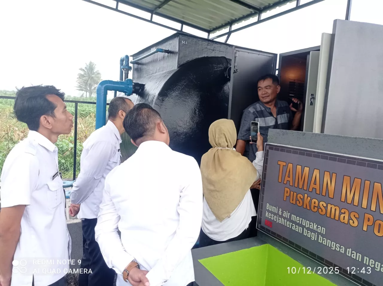 Dengan Dukungan Dua Aplikator, Taman Mini IPAL Cemerlang Resmi Tingkatkan Layanan Lingkungan Puskesmas Poncokusumo