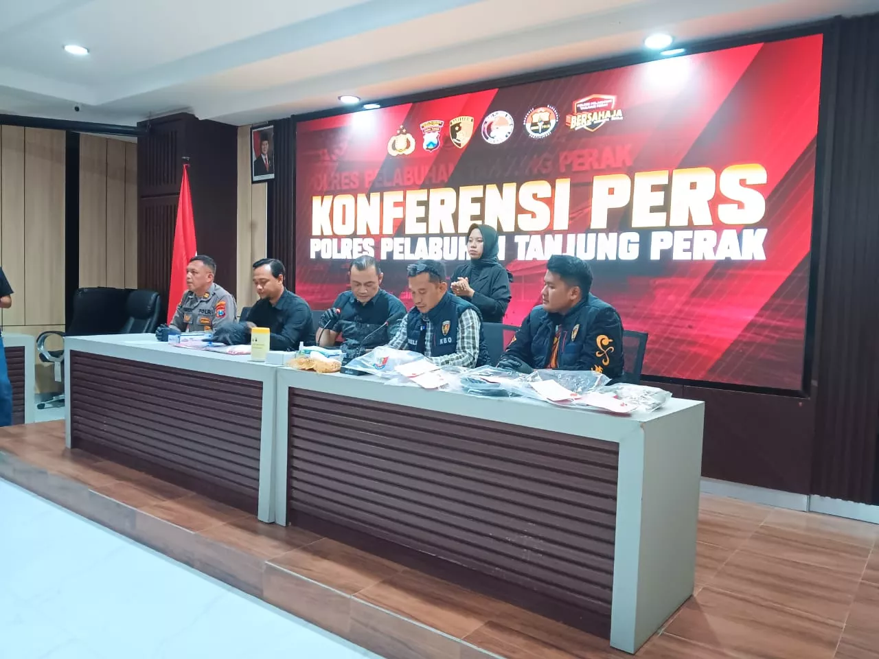 Polres Pelabuhan Tanjung Perak Ungkap Peredaran 31,62 Gram Sabu, Empat Orang Diamankan