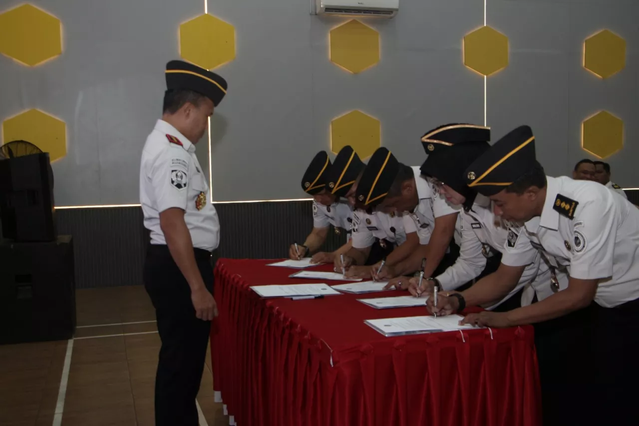 Refleksi Kinerja dan Langkah Strategis, Lapas I Madiun Gelar Rapat Evaluasi Tahun 2025 dan Perencanaan Kerja Tahun 2026