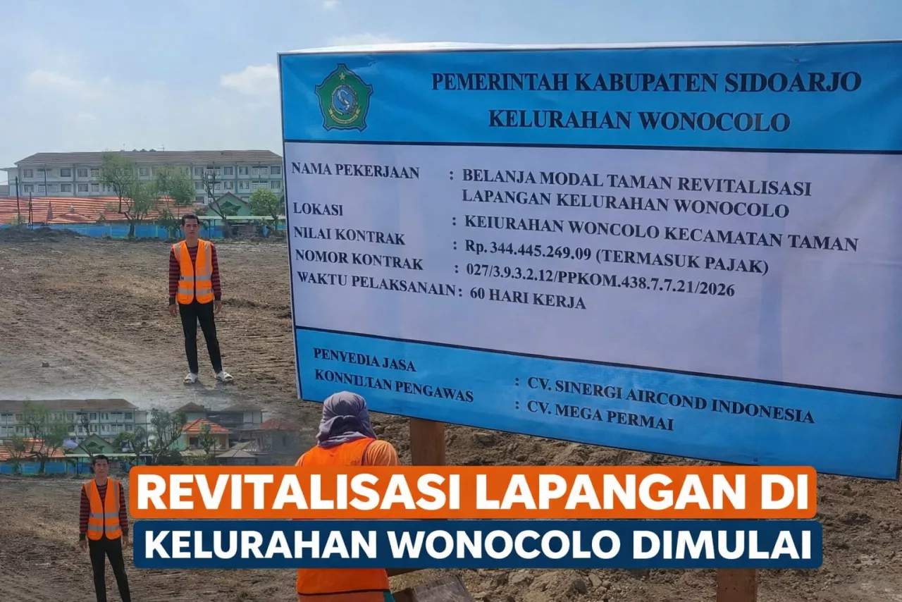 Apakah Benar? Sumber Anggaran Tidak Jelas, Program Revitalisasi Lapangan Wonocolo Kajian Publik