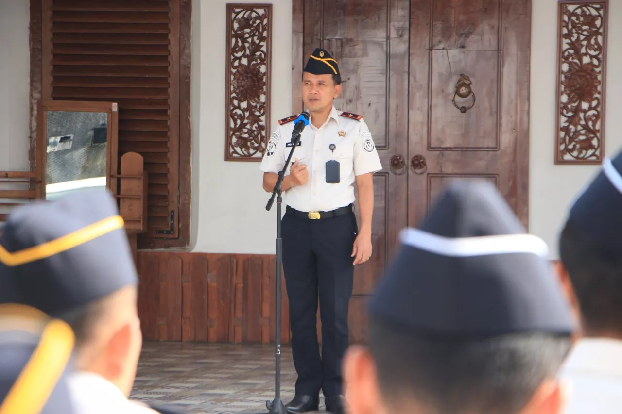 Sambut Idul Fitri, Kalapas I Madiun Tekankan Kewaspadaan Keamanan dan Optimalisasi Layanan Kunjungan