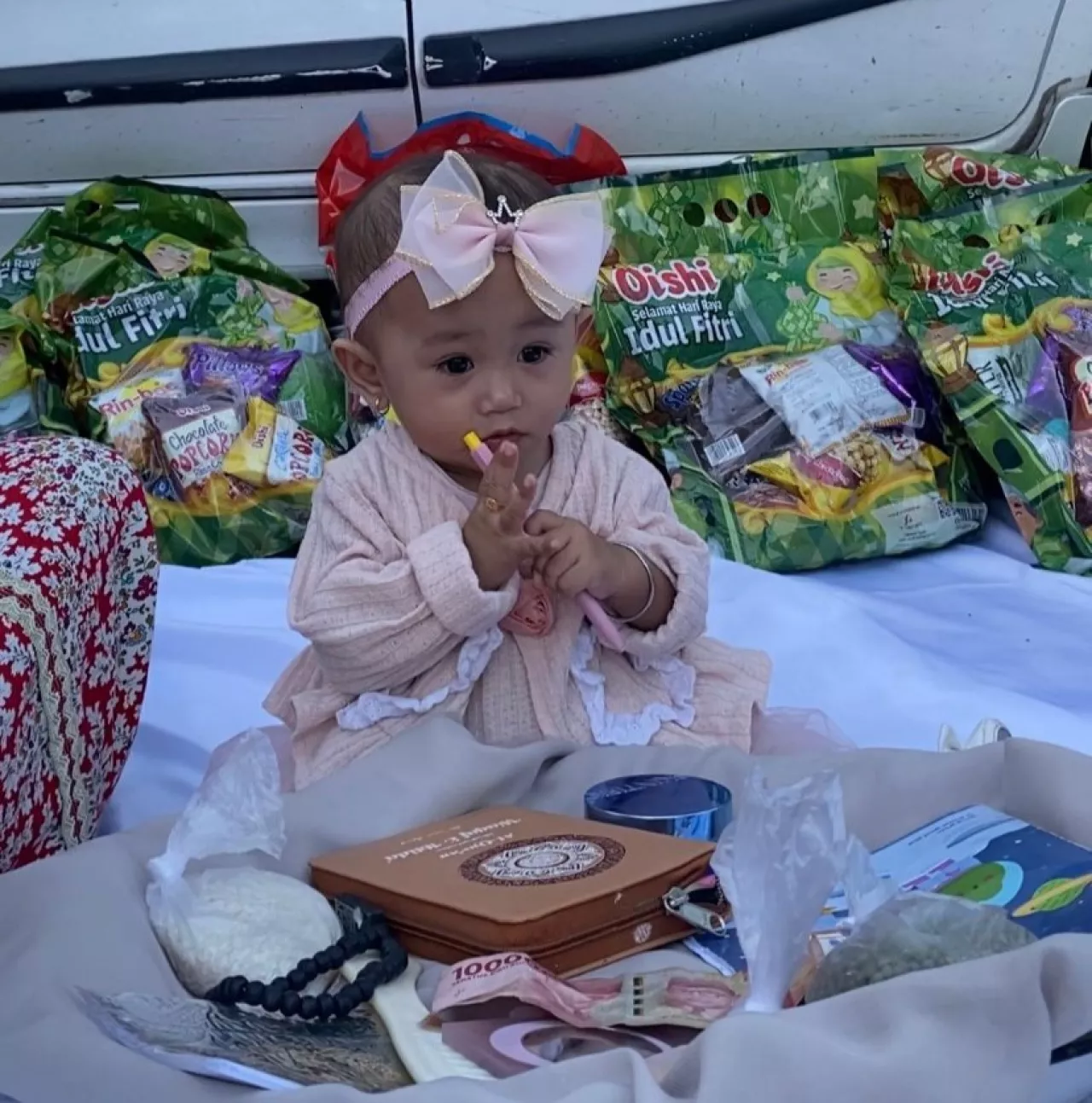 Didik dan Assa Gelar Tedak Siten, Ini Harapan Kedua Orang Tua