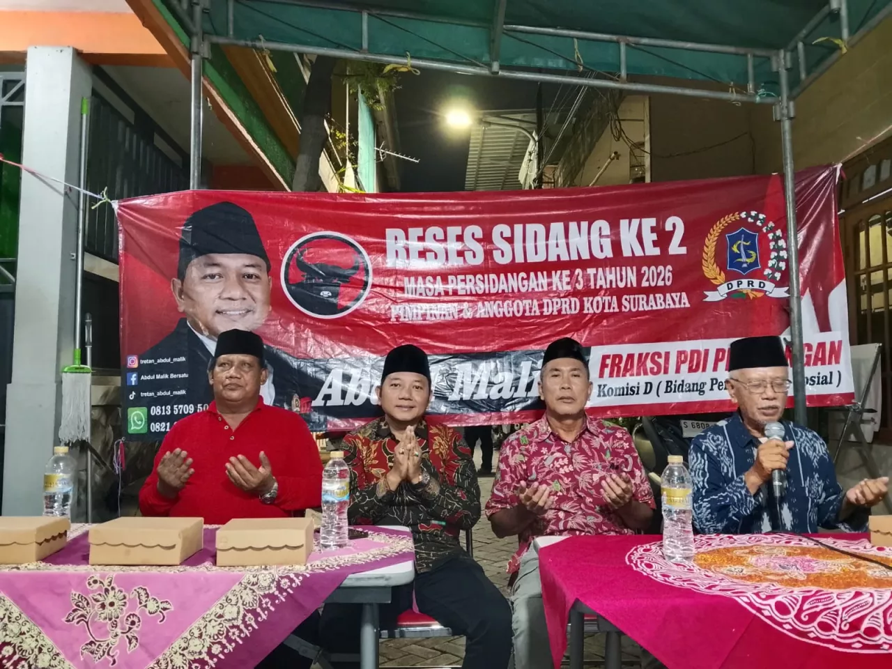 Abdul Malik Jemput Aspirasi Warga Tenggumung, Beasiswa dan Kesehatan Jadi Sorotan