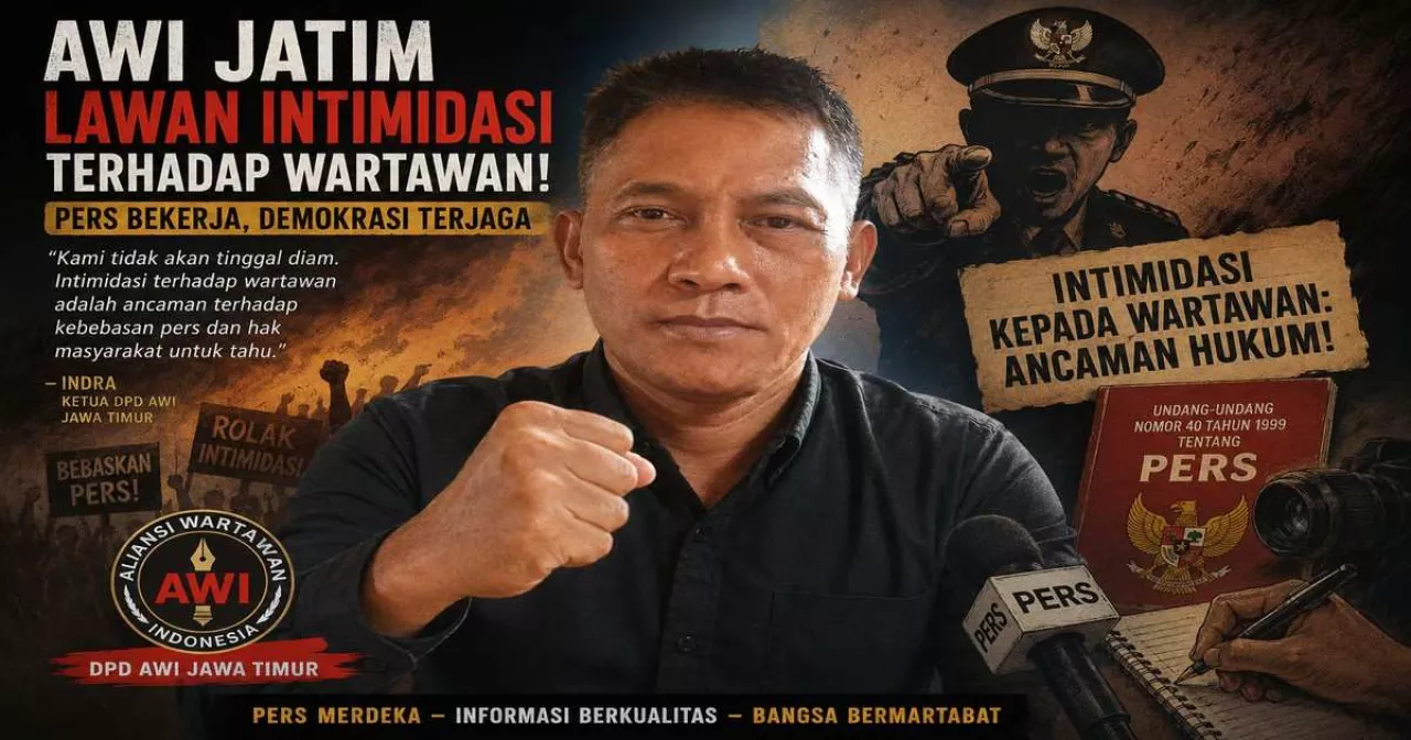Kades Diduga Intimidasi Wartawan, AWI Jatim: Ancaman Nyata bagi Kemerdekaan Pers